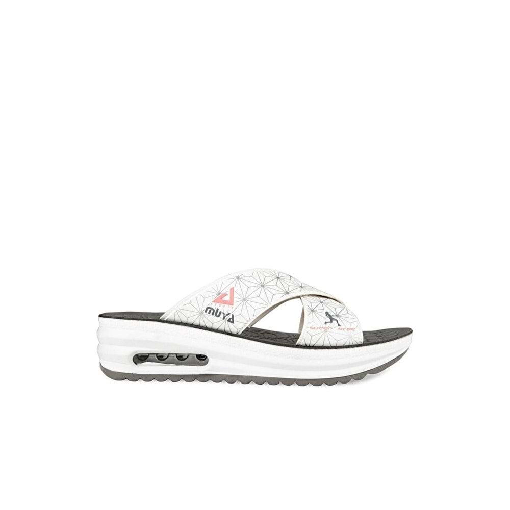 Muya Axis Anatomik Air Max Taban Islak Zemin Kadın Terlik - Füme - 37
