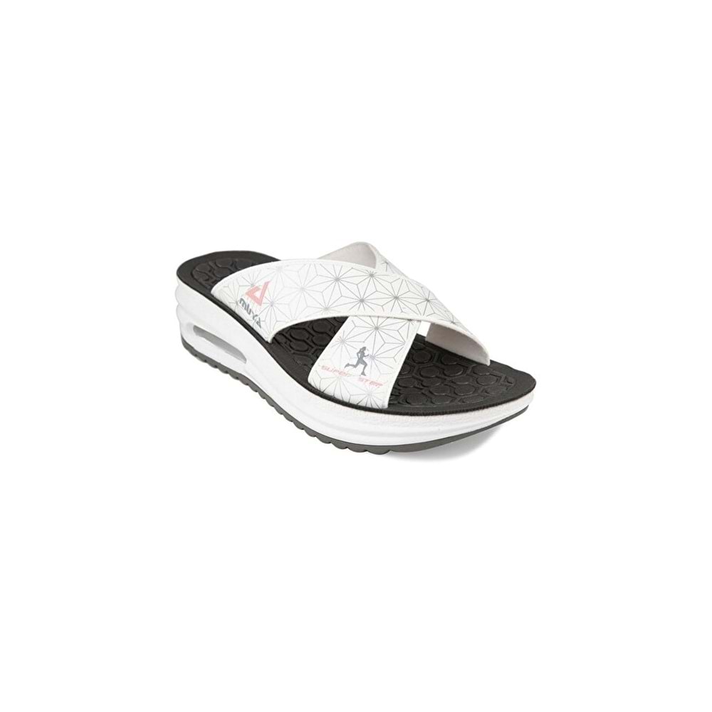 Muya Axis Anatomik Air Max Taban Islak Zemin Kadın Terlik - Füme - 37