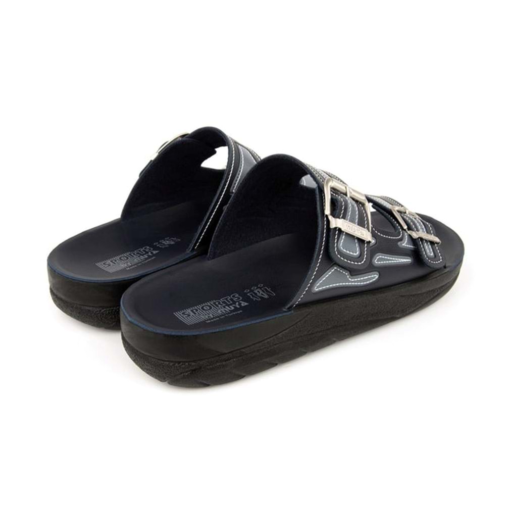 Muya Sports Anatomik Taban Dört Mevsim Erkek Terlik - Lacivert - 43