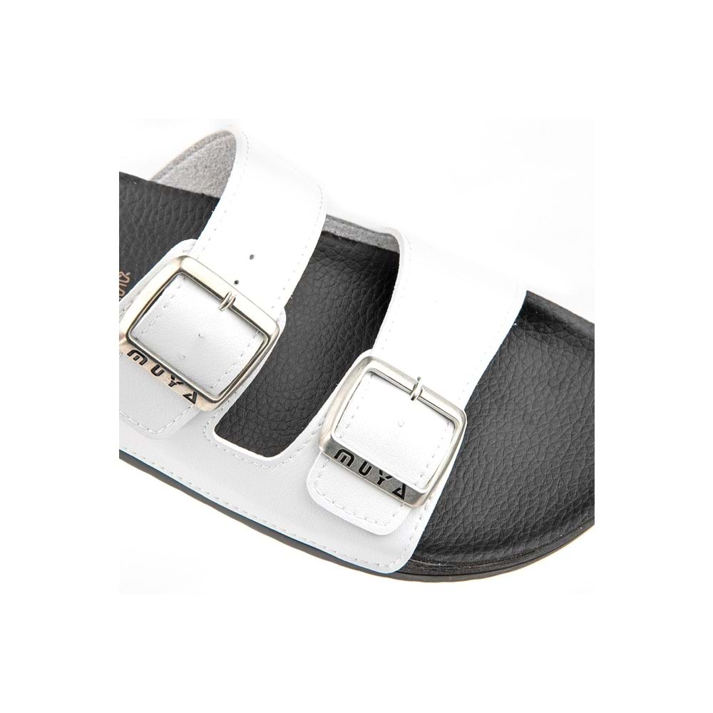Muya Nova Anatomik Taban Unisex Terlik - Beyaz - 38