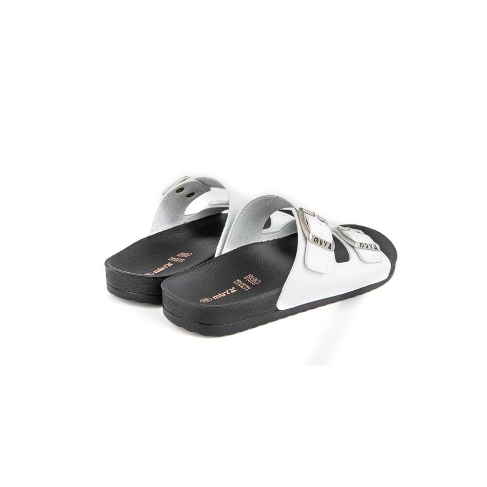 Muya Nova Anatomik Taban Unisex Terlik - Beyaz - 38