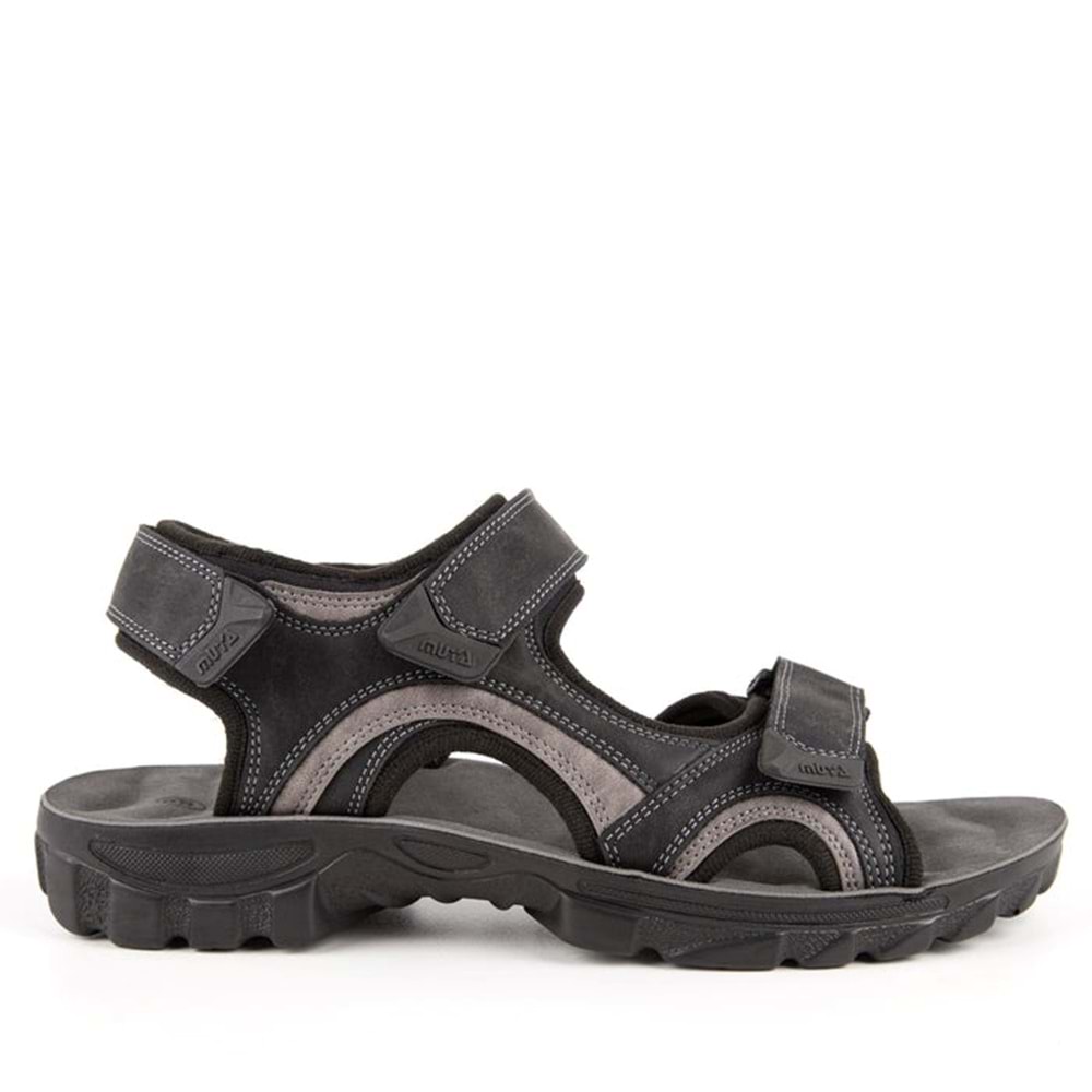 Muya Taurus Anatomik Taban Erkek Sandalet - Siyah - 40