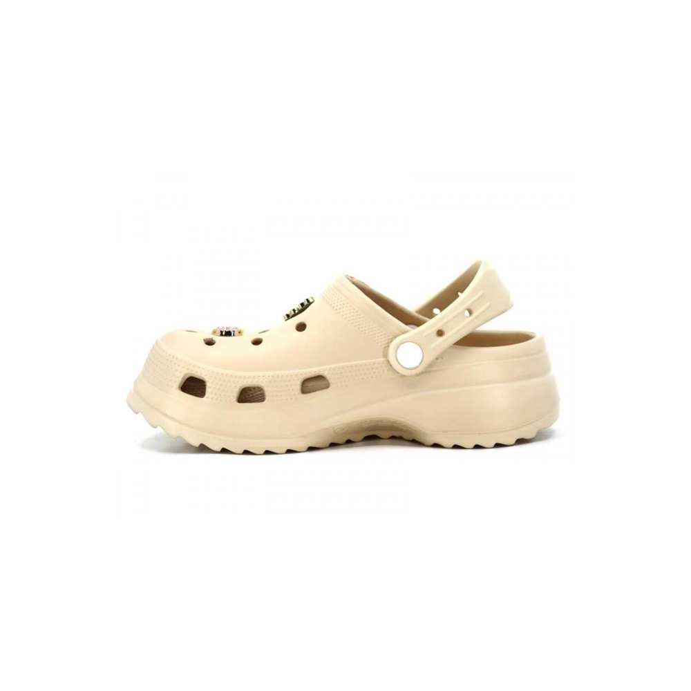 SONIMIX EZ129.01 ZENNE YÜKSEK CROCS - KREM - 40