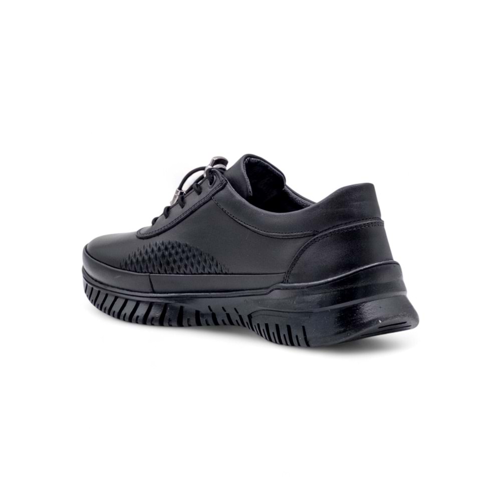 VOYAGER 9407 KADIN HAKİKİ DERİ COMFORT AYAKKABI - SİYAH - 41