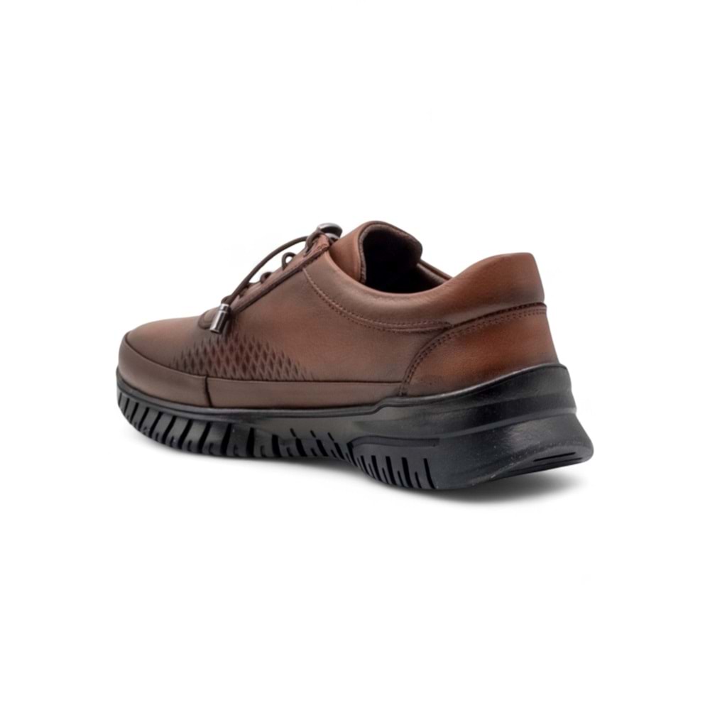 VOYAGER 9407 KADIN HAKİKİ DERİ COMFORT AYAKKABI - TABA - 40