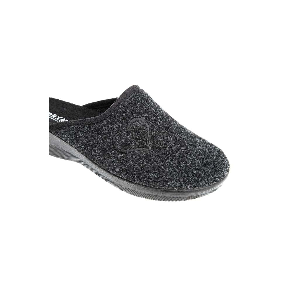 Muya Mochi Anatomik Taban Kadın Ev Terliği - Füme - 39