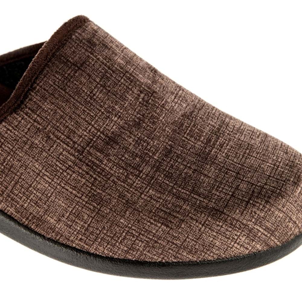 Muya Robin Anatomik Taban Erkek Ev Terliği - Kahverengi - 42