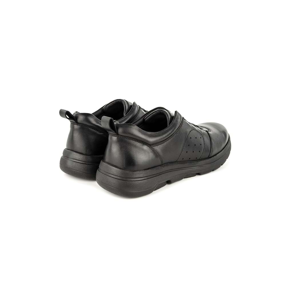 Muya Stone Anatomik Taban Topuk Dikeni Hakiki Deri Erkek Ayakkabı - Siyah - 40