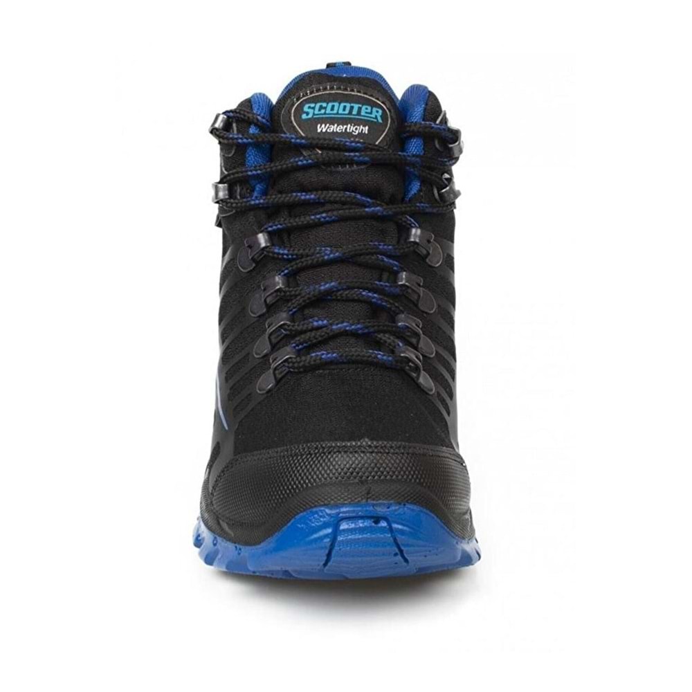 SCOOTER G5551 SU GEÇİRMEZ UNİSEX OUTDOOR AYAKKABI - SİYAH-MAVİ - 40