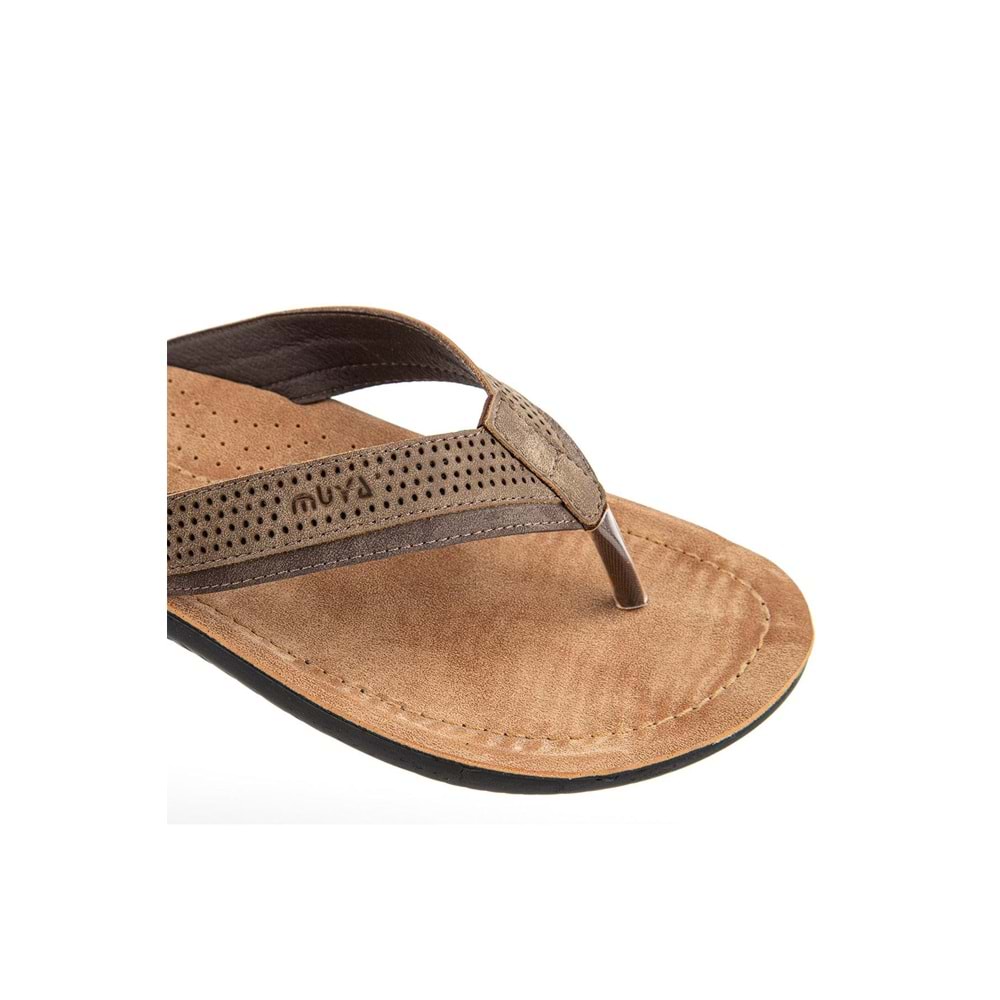 Muya İndy Anatomik Taban Islak Zemin Erkek Terlik - Vizon - 40