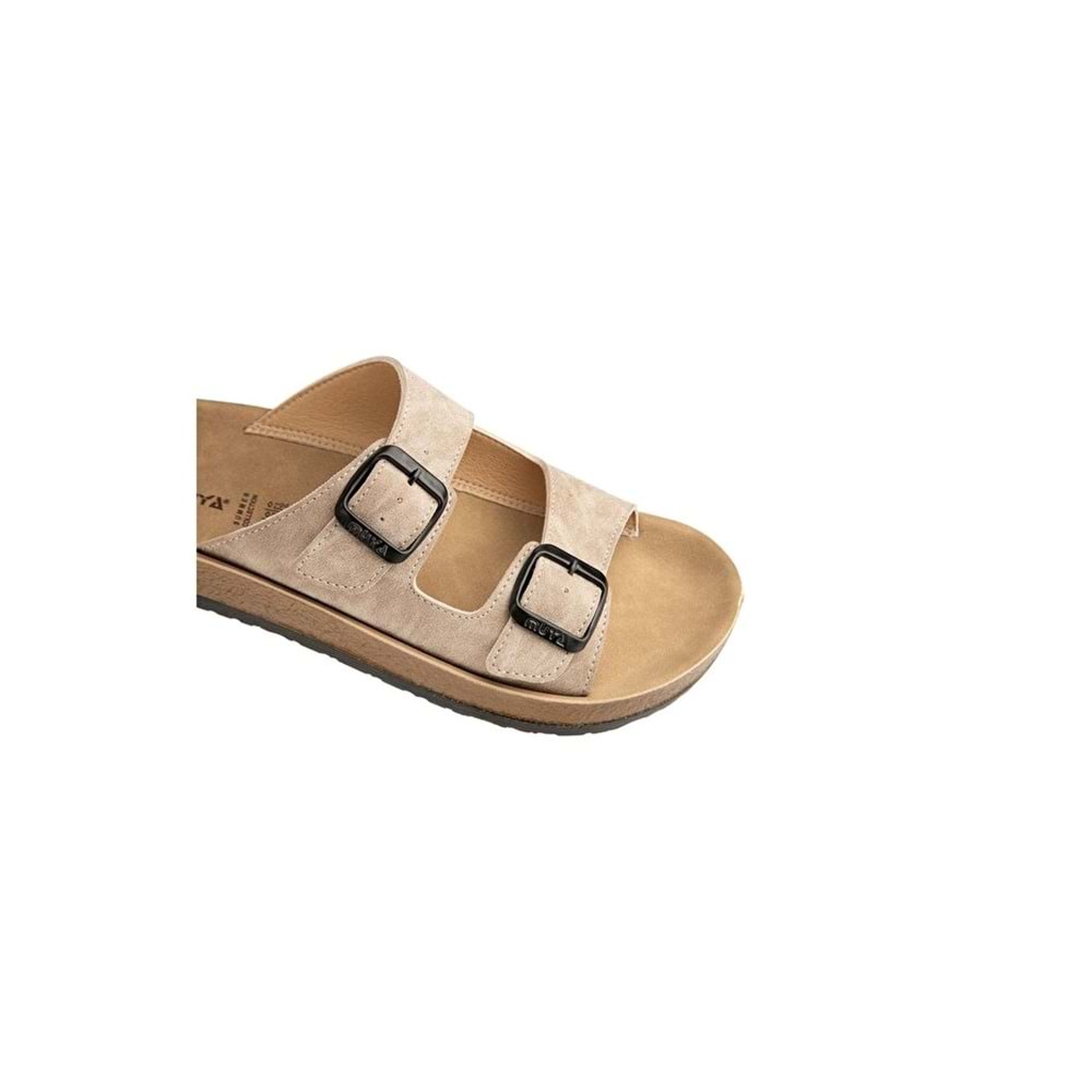 Muya Yuna Anatomik Taban Unisex Terlik - Krem - 36