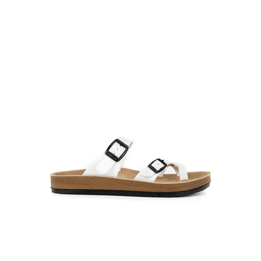 Muya Anny Anatomik Taban Kadın Terlik - Beyaz - 36