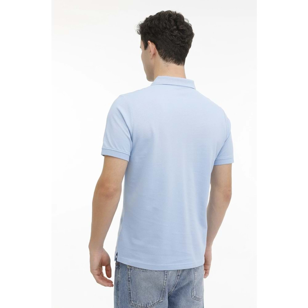 KİNETİX M-SN328 T-SHIRT 4FX ERKEK KISA KOL POLO TİŞÖRT - A.MAVİ - XXL