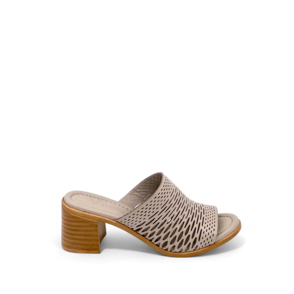 VOYAGER 9723 KADIN DERİ TERLİK - TAŞ - 40