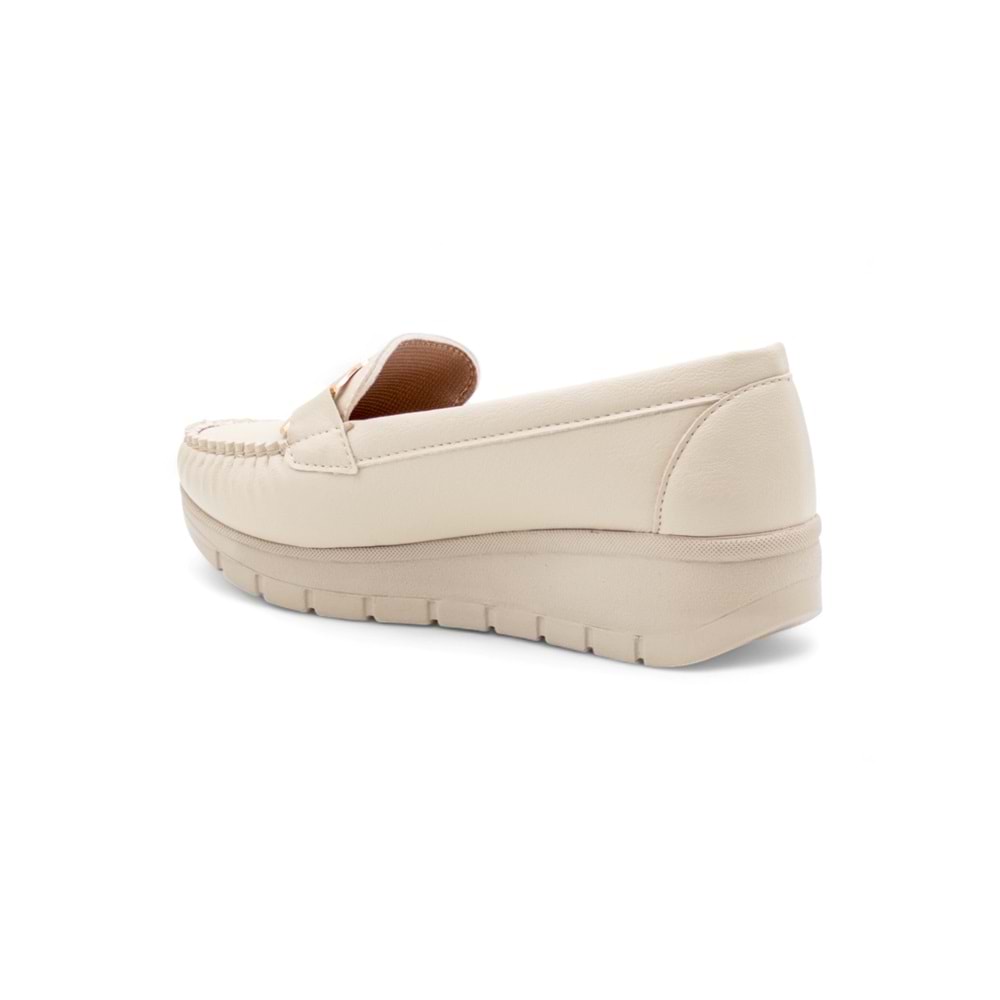 PANDORA MODA Y24.38.024 KADIN DOLGU TOPUK AYAKKABI - BEJ - 39