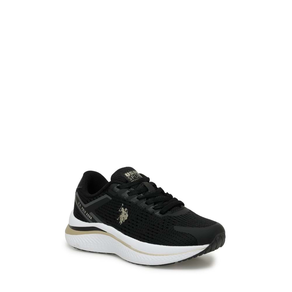 U.S. POLO ASSN. GENESIS WMN 4FX - SİYAH-ALTIN - 36