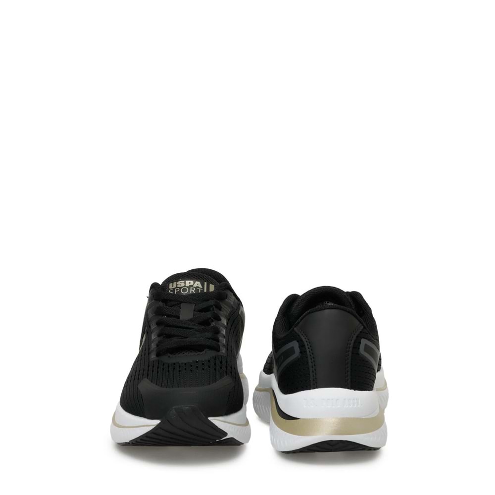 U.S. POLO ASSN. GENESIS WMN 4FX - SİYAH-ALTIN - 36