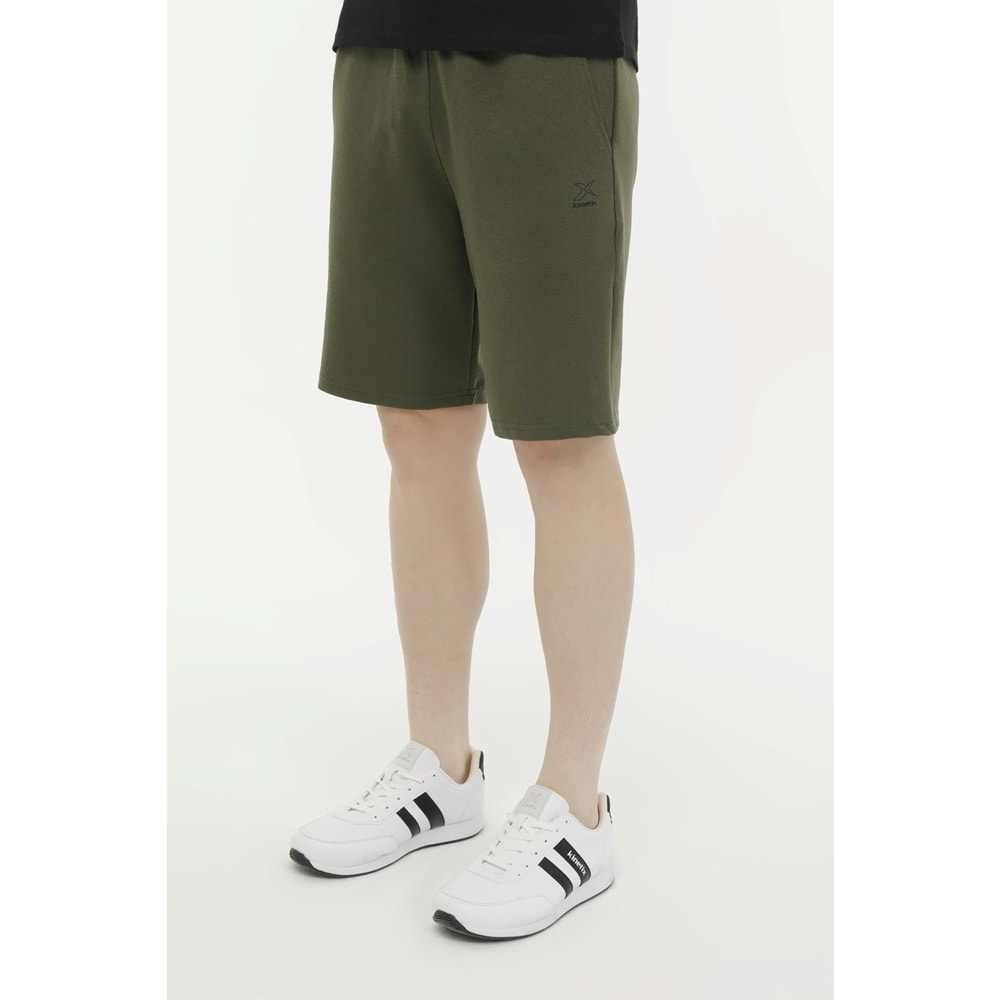 KİNETİX MR RJN538 BSC SHORT 4FX ERKEK ŞORT - HAKİ - L
