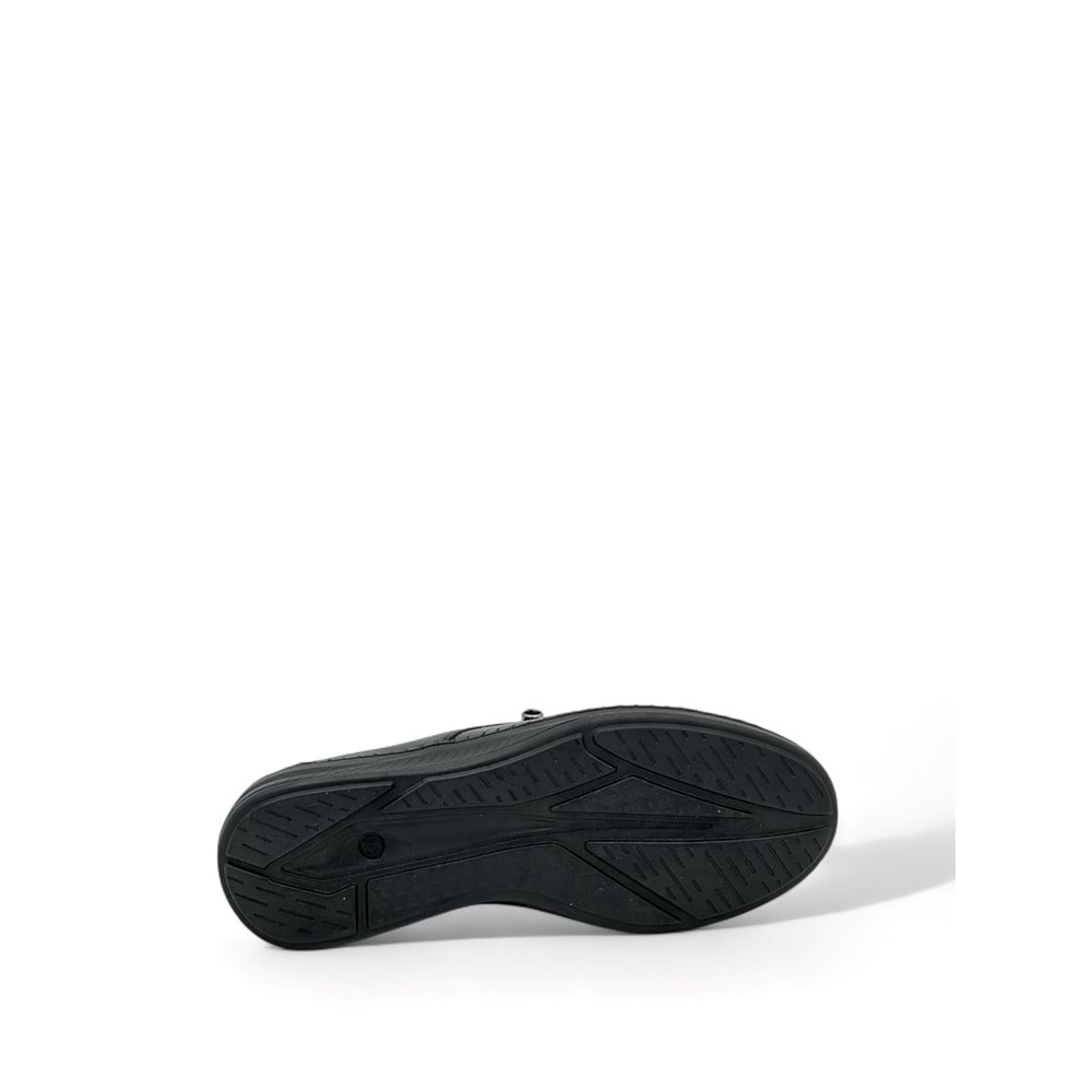 VOYAGER 9523-1 KADIN DERİ AYAKKABI - SİYAH NATA - 41