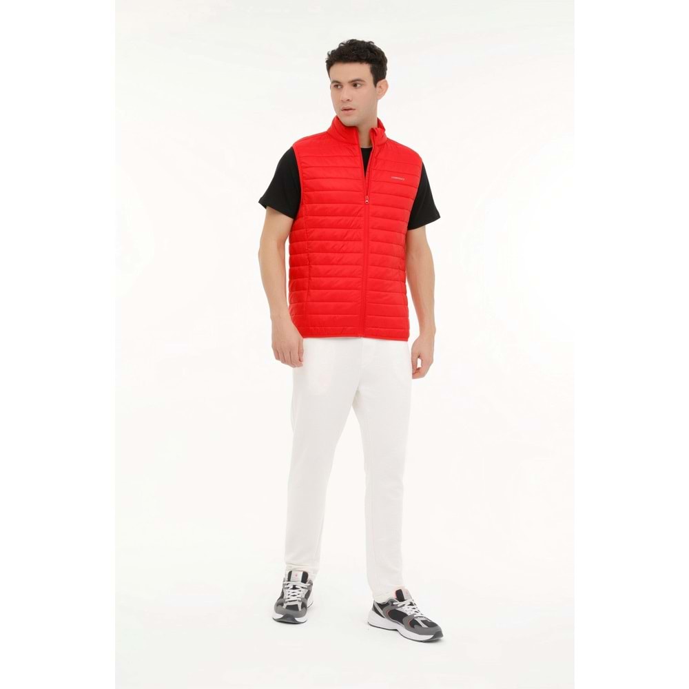 LUMBERJACK ML STARVEST 4OW1001 ERKEK YELEK - KIRMIZI - XXL