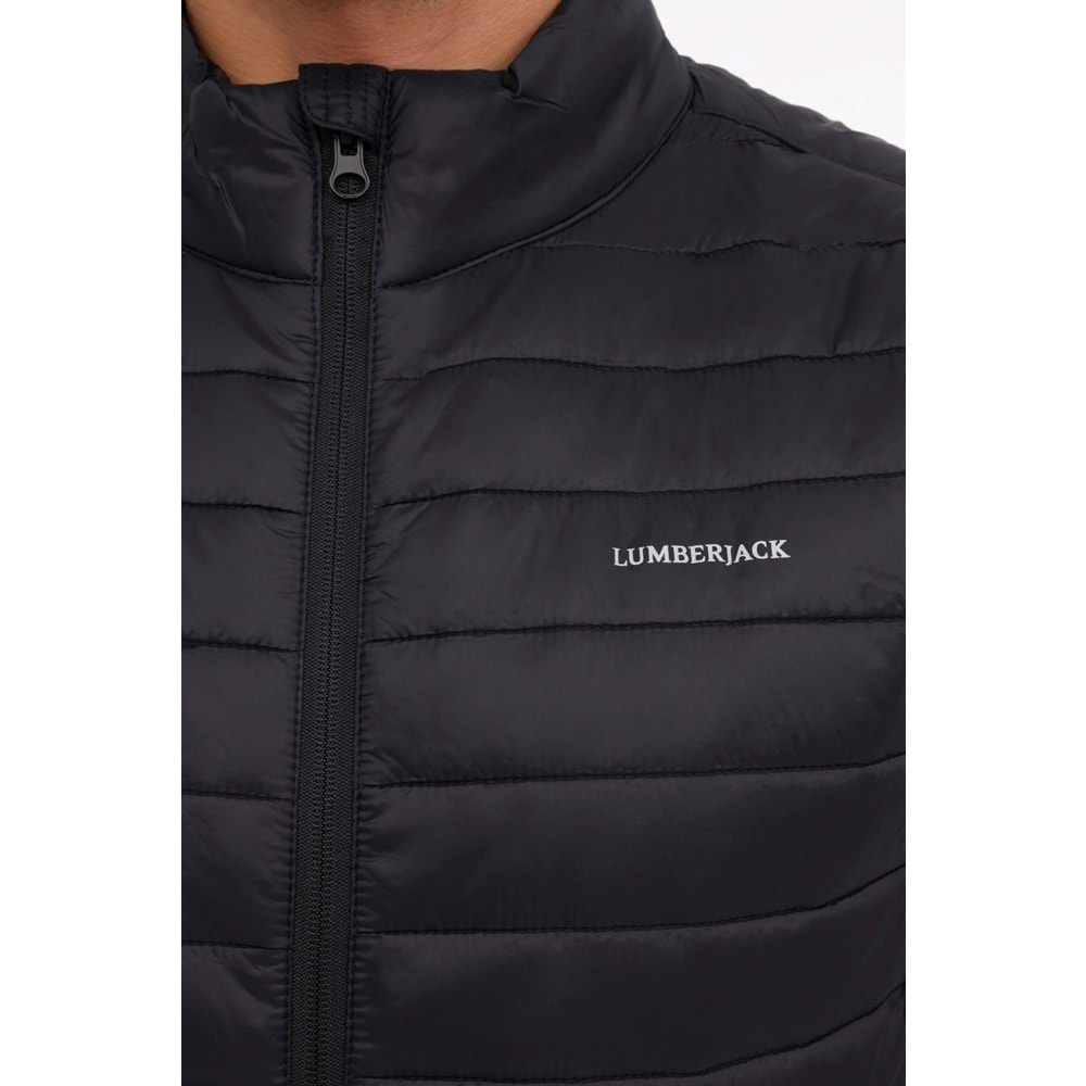 LUMBERJACK ML STARVEST 4OW1001 ERKEK YELEK - SİYAH - XXL