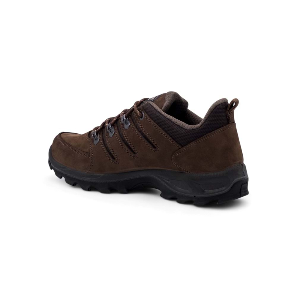 SCOOTER M5557 SU GEÇİRMEZ DERİ ERKEK OUTDOOR AYAKKABI - NUBUK KAHVE - 40