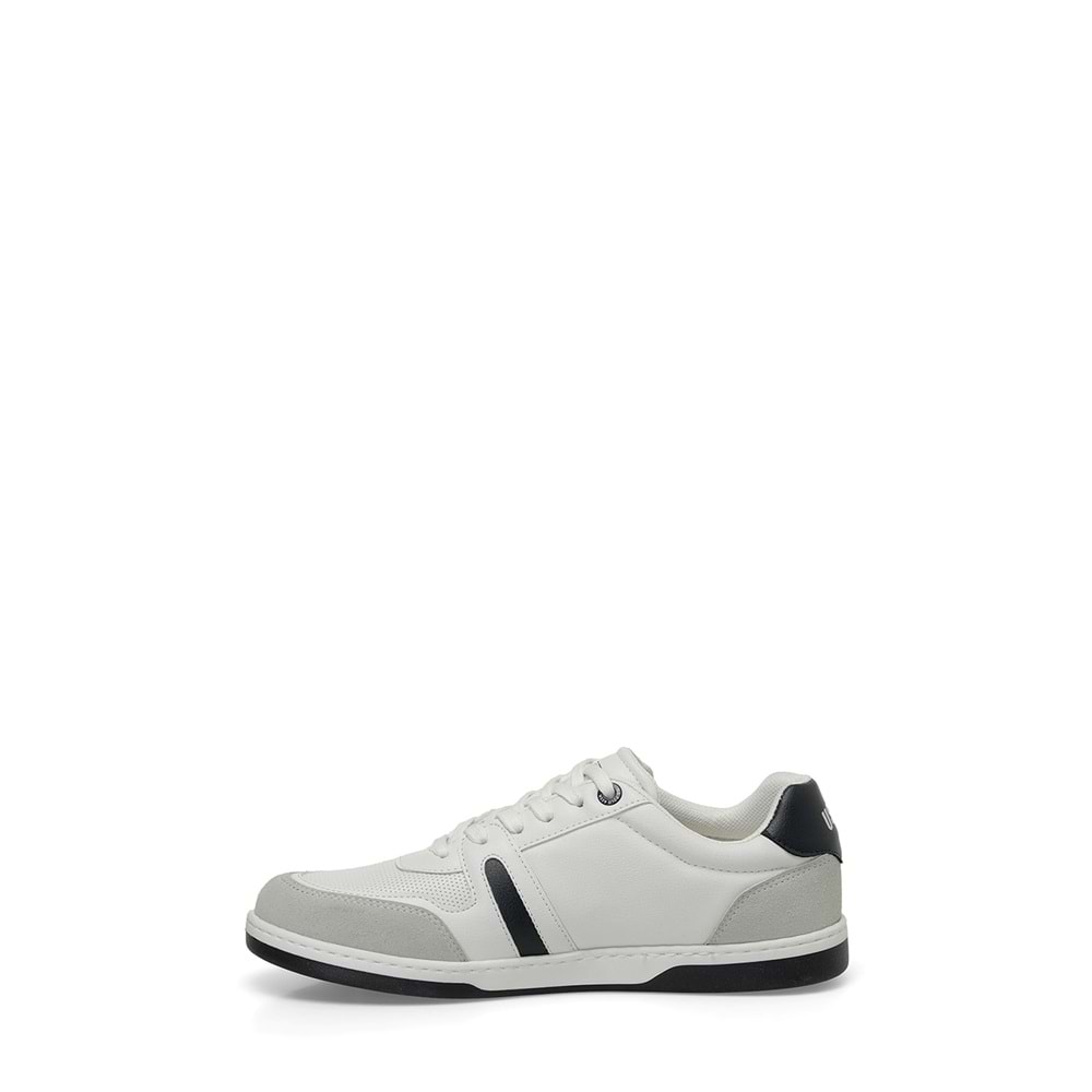U.S. POLO ASSN. HAZE 4FX ERKEK SNEAKER - BEYAZ - 40