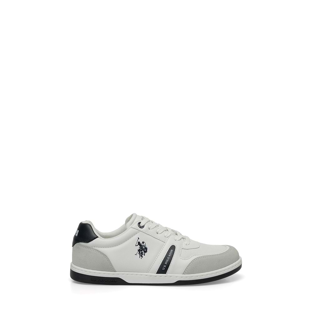 U.S. POLO ASSN. HAZE 4FX ERKEK SNEAKER - BEYAZ - 45