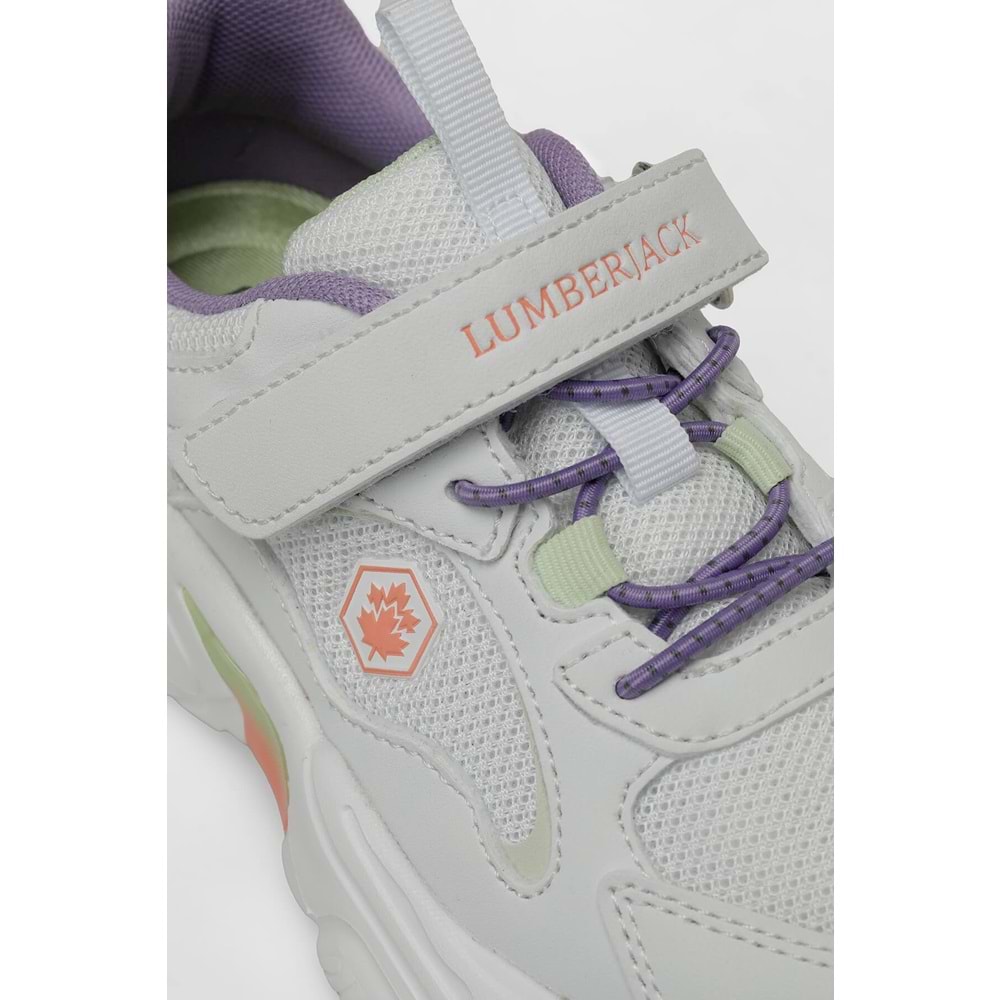 LUMBERJACK DOLL 4FX KIZ ÇOCUK SPOR AYAKKABI - BEYAZ - 31