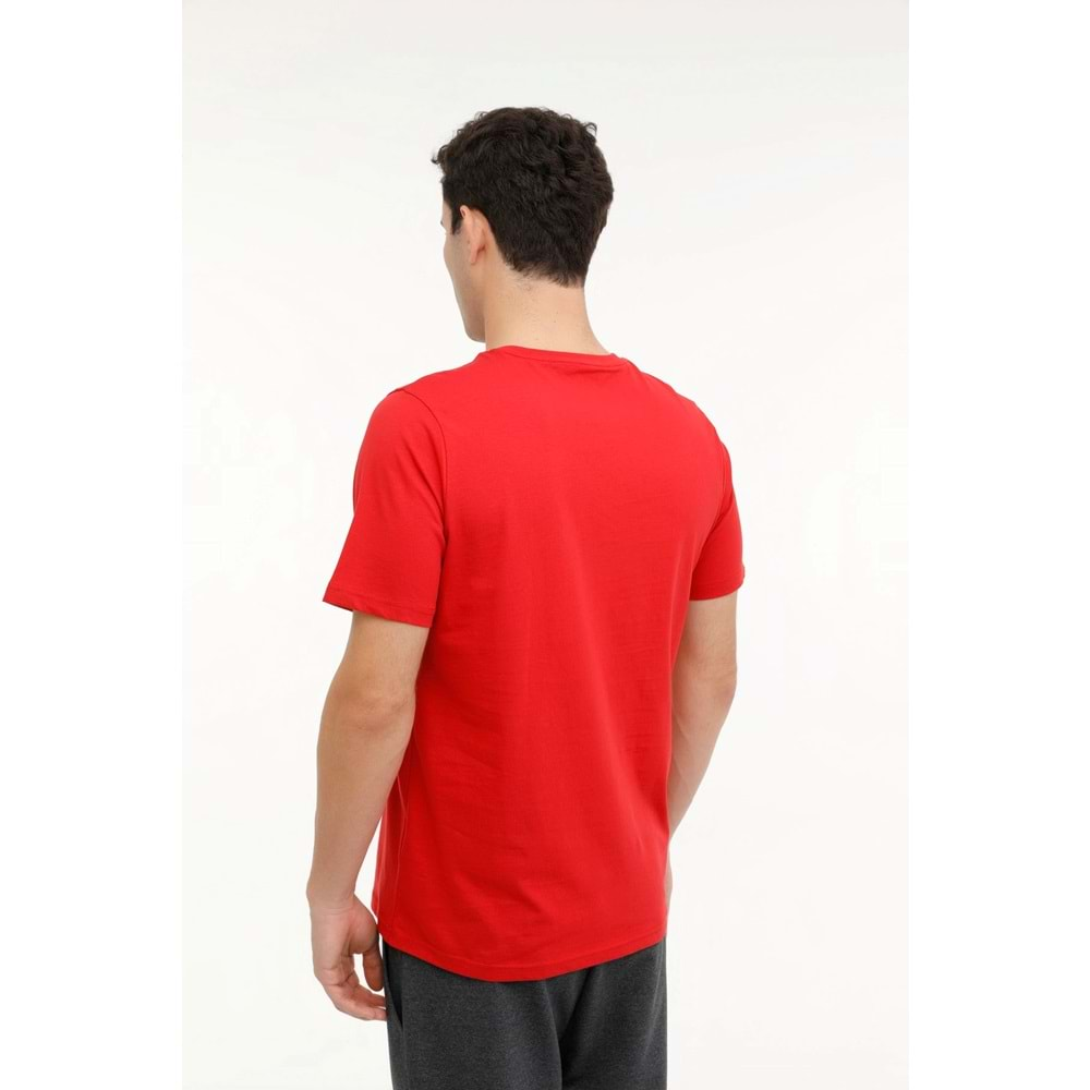 KİNETİX M-SN220 BSC T-SHIRT 4FX ERKEK KISA KOL TİŞÖRT - KIRMIZI - L