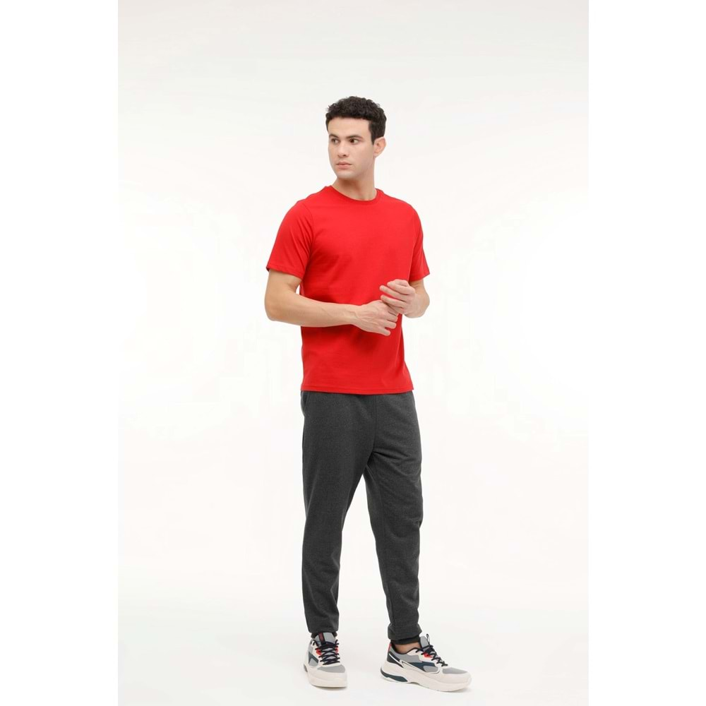 KİNETİX M-SN220 BSC T-SHIRT 4FX ERKEK KISA KOL TİŞÖRT - KIRMIZI - L