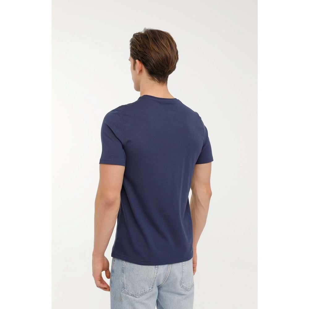 KİNETİX M-SN220 BSC T-SHIRT 4FX ERKEK KISA KOL TİŞÖRT - LACİ - XXL