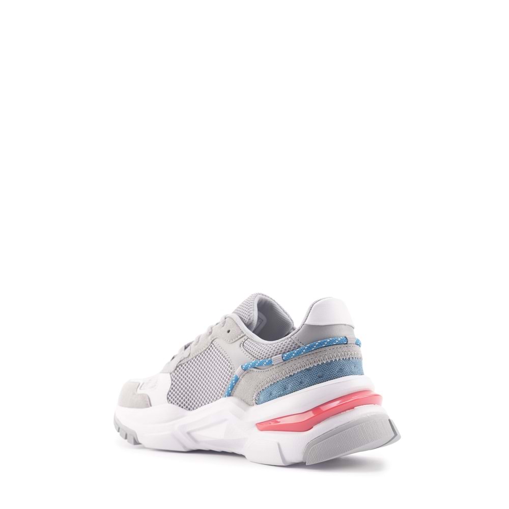 U.S. POLO ASSN. VINCENT 4FX ERKEK SNEAKER - GRİ-TURUNCU - 40