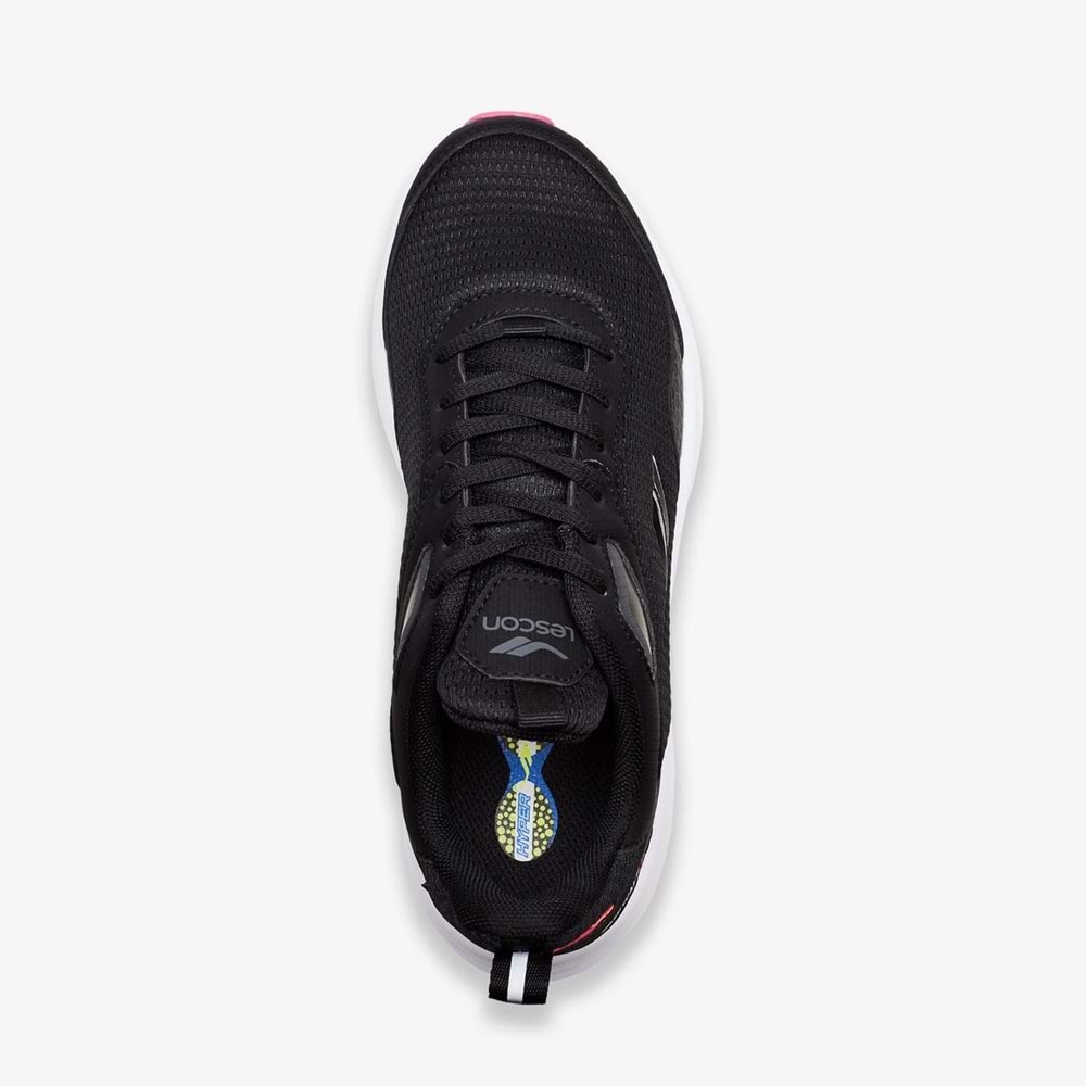 LESCON STREET RUNNER 2 UNİSEX KOŞU AYAKKABI - SİYAH-FUŞYA - 36