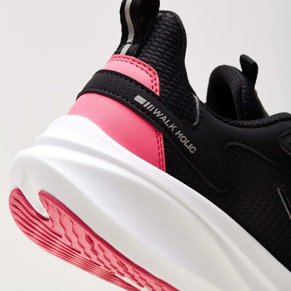 LESCON STREET RUNNER 2 UNİSEX KOŞU AYAKKABI - SİYAH-FUŞYA - 36