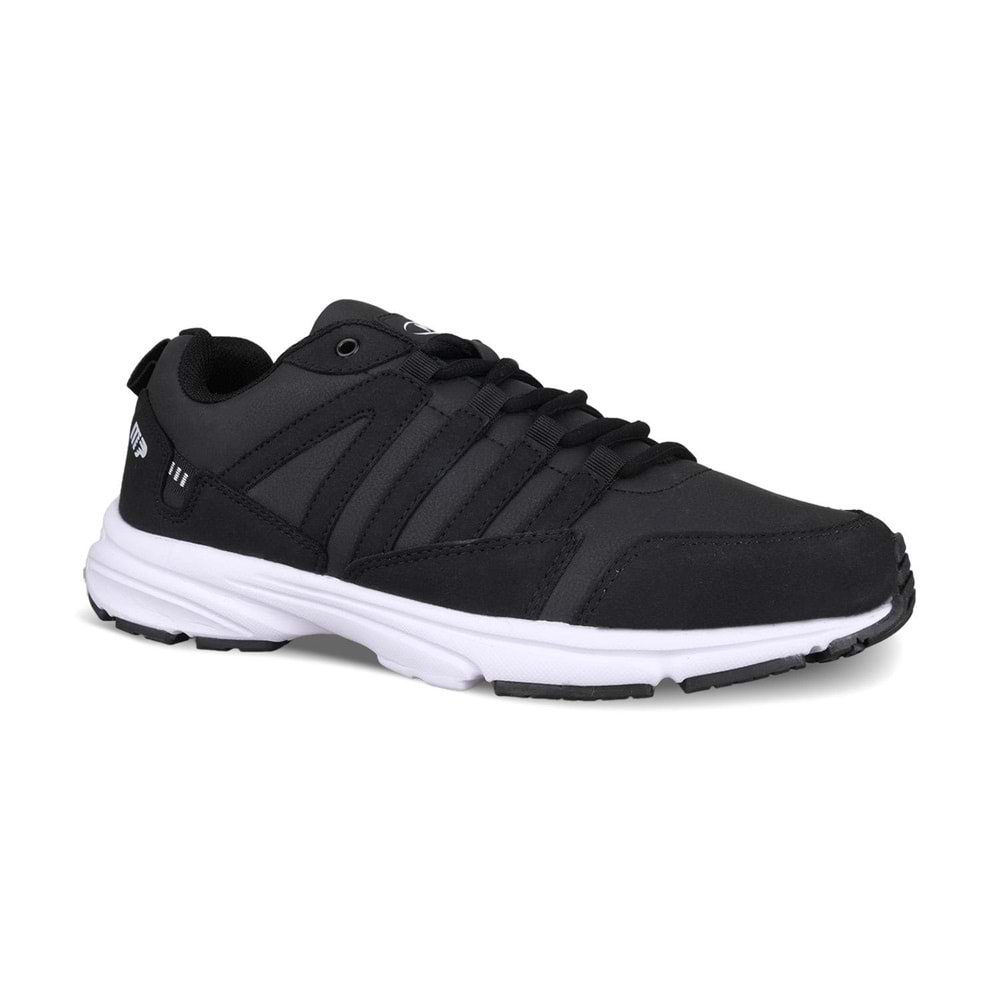 MP 242-2031 ERKEK SPOR AYAKKABI - SİYAH-BEYAZ - 40