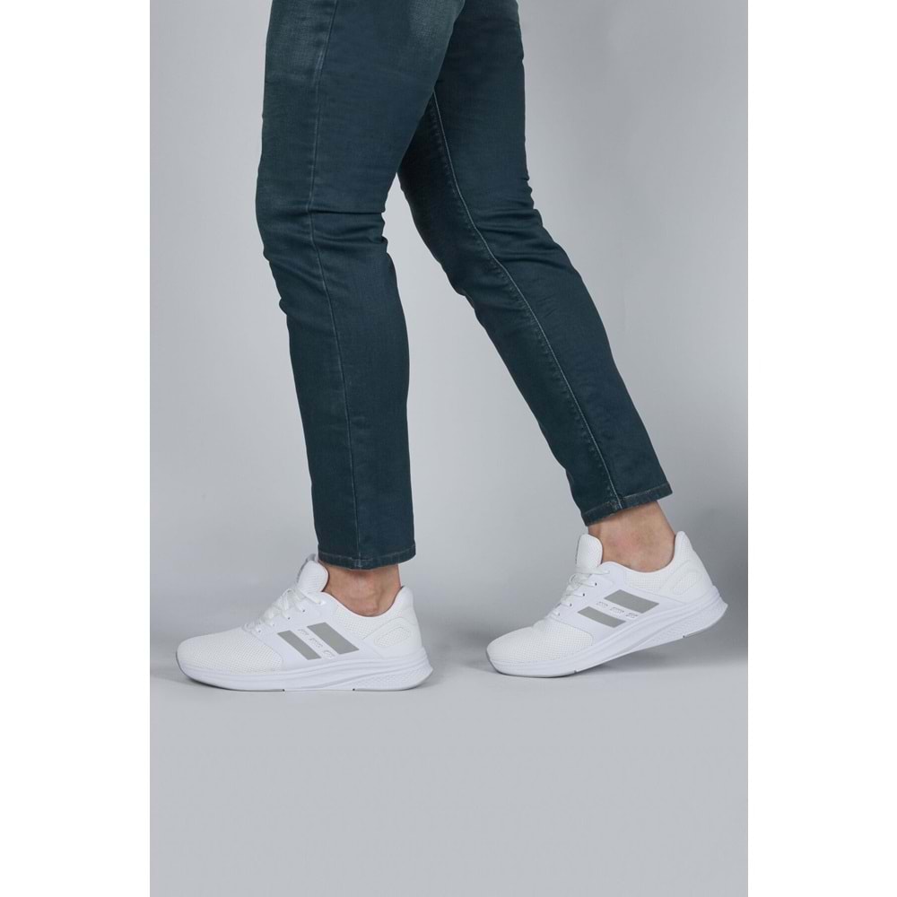 JUMP 29779 SNEAKER GÜNLÜK SPOR AYAKKABI - BEYAZ - 42