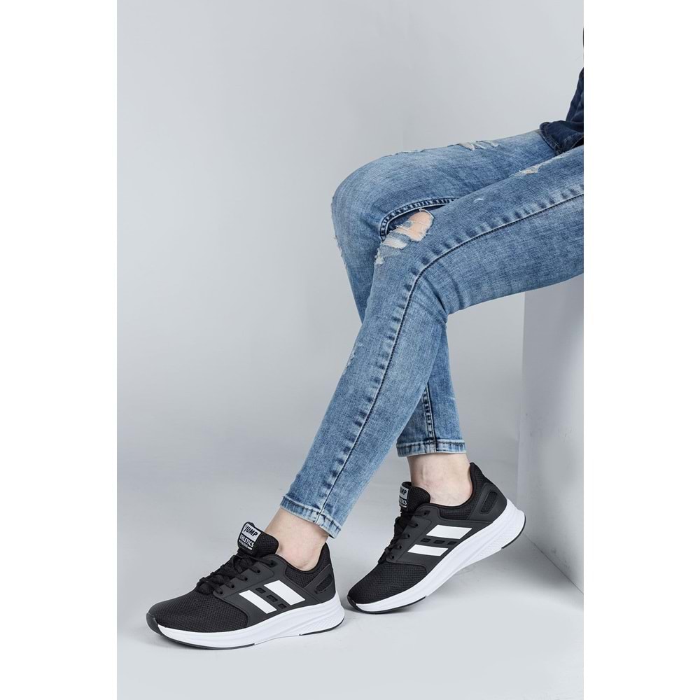 JUMP 29964 UNİSEX SNEAKER GÜNLÜK SPOR AYAKKABI - SİYAH - 40