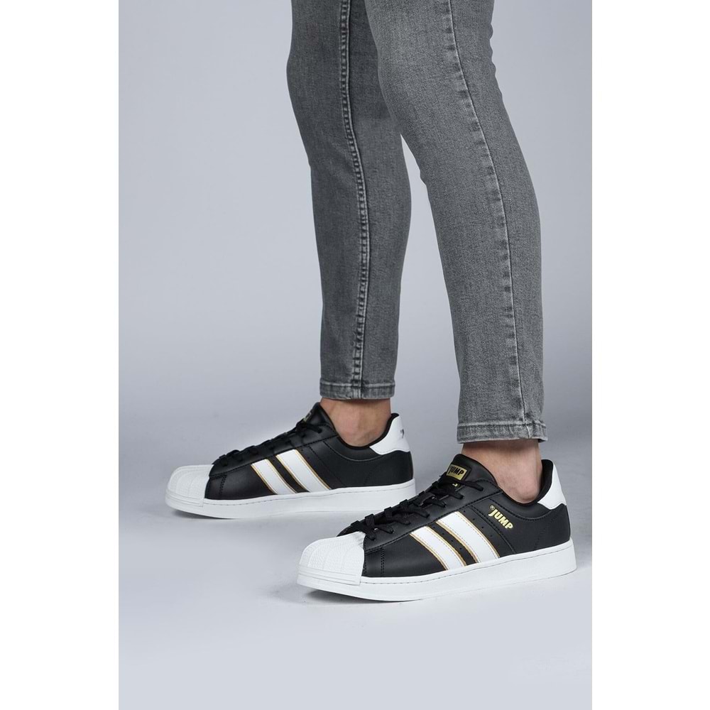JUMP 29055 ERKEK SNEAKER GÜNLÜK SPOR AYAKKABI - SİYAH - 41