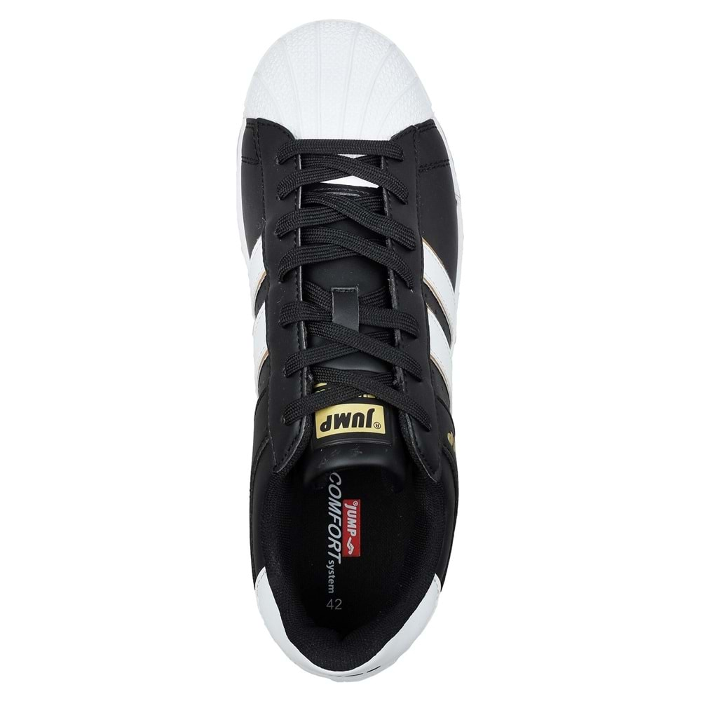 JUMP 29055 ERKEK SNEAKER GÜNLÜK SPOR AYAKKABI - SİYAH - 45