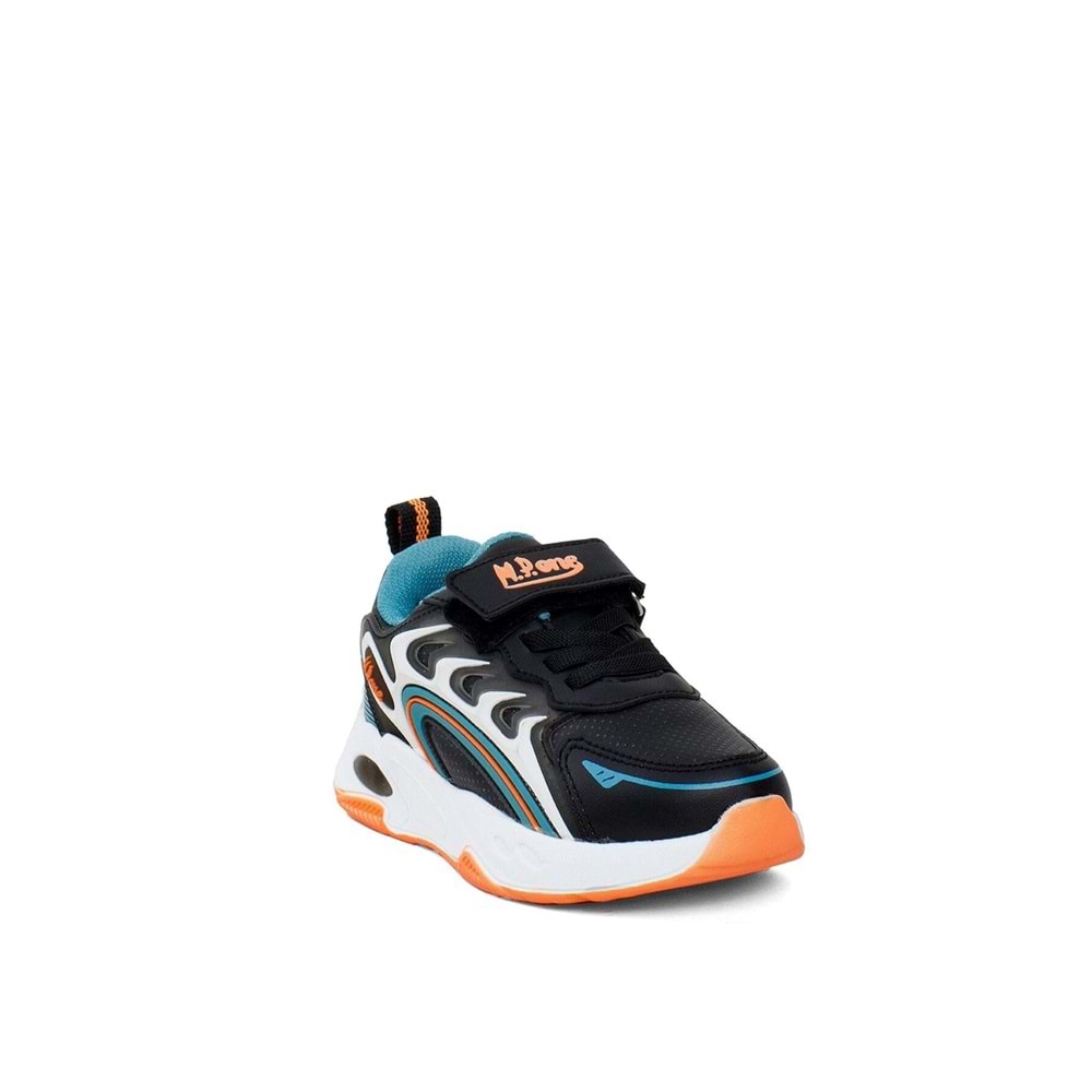 MP 242-3357 UNİSEX ÇOCUK SPOR AYAKKABI - SİYAH-MAVİ - 28