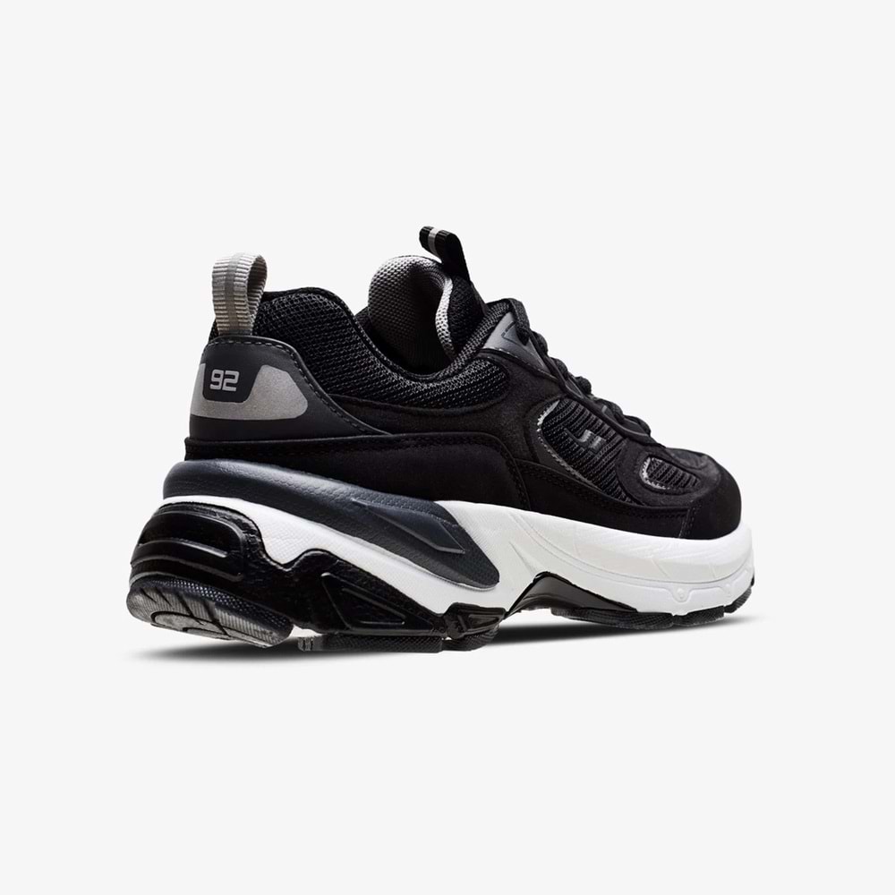 LESCON NEWTON EASYSTEP UNİSEX SPOR AYAKKABI - SİYAH - 36