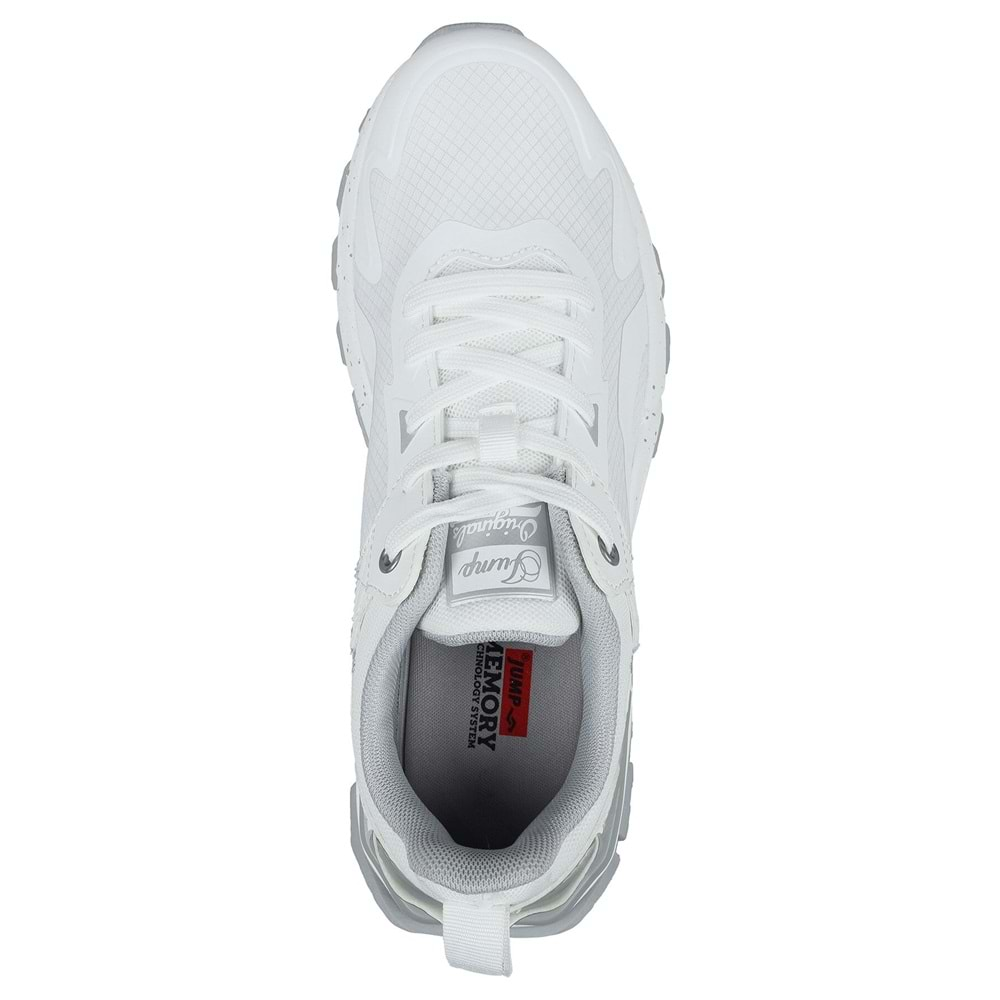 JUMP 29859 UNİSEX SNEAKER GÜNLÜK SPOR AYAKKABI - BEYAZ - 40