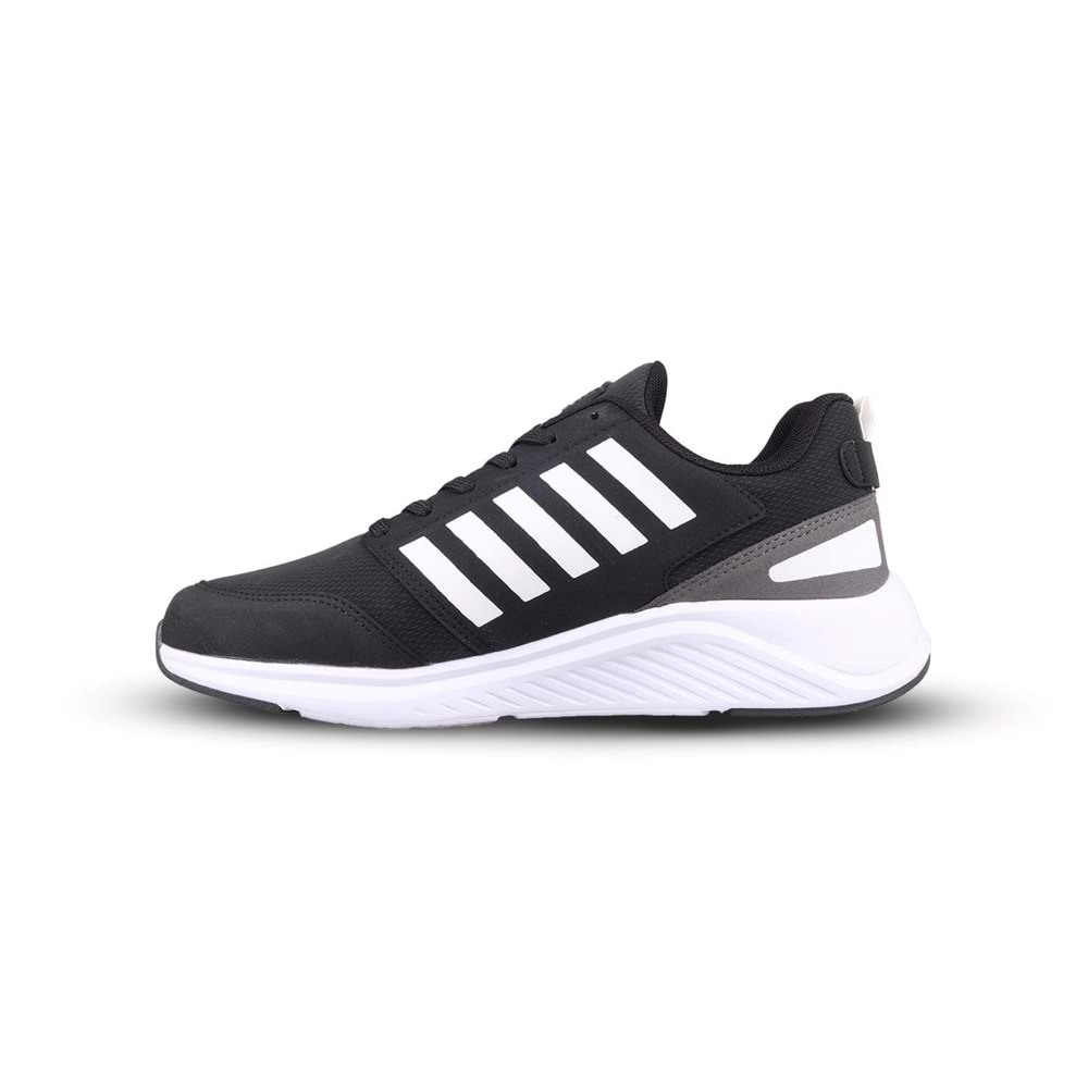 MP 242-2030 ERKEK SPOR AYAKKABI - SİYAH-BEYAZ - 43