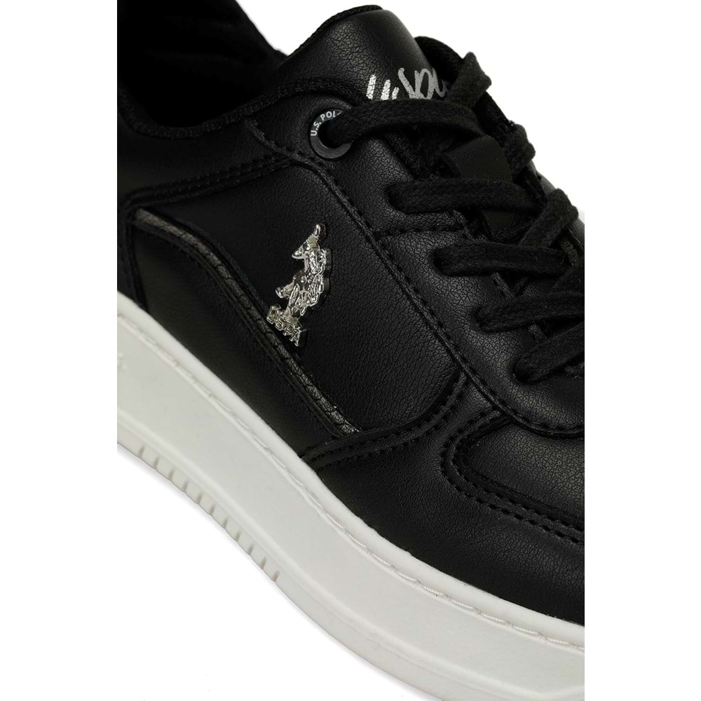 U.S. POLO ASSN. GRACE 4PR KADIN SNEAKER - SİYAH - 37