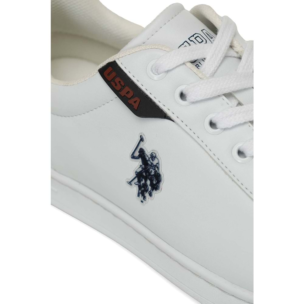 U.S. POLO ASSN. COSTA 4PR ERKEK SNEAKER - BEYAZ - 44