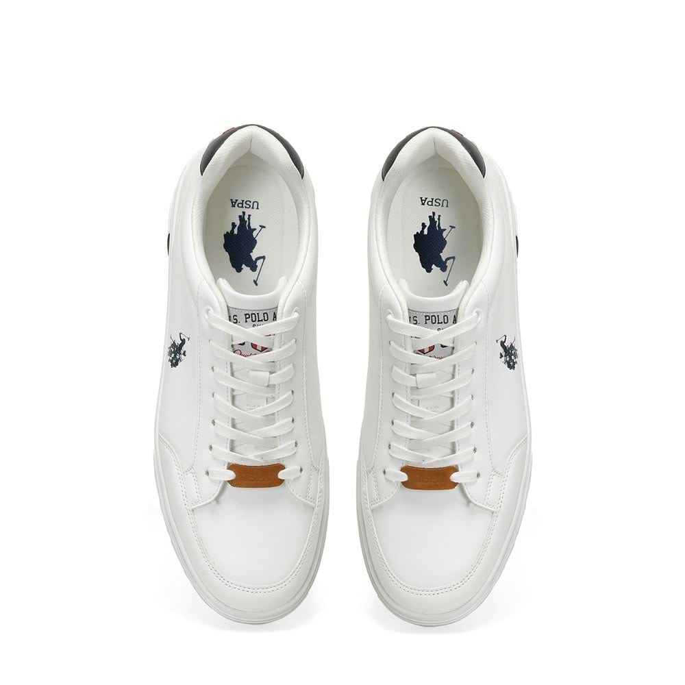 U.S. POLO ASSN. NORM 4PR ERKEK SNEAKER - BEYAZ - 45