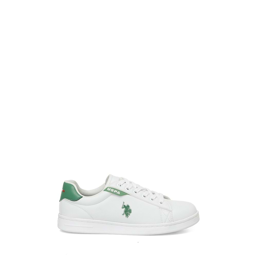 U.S. POLO ASSN. COSTA WMN 4PR KADIN SNEAKER - BEYAZ-YEŞİL - 37