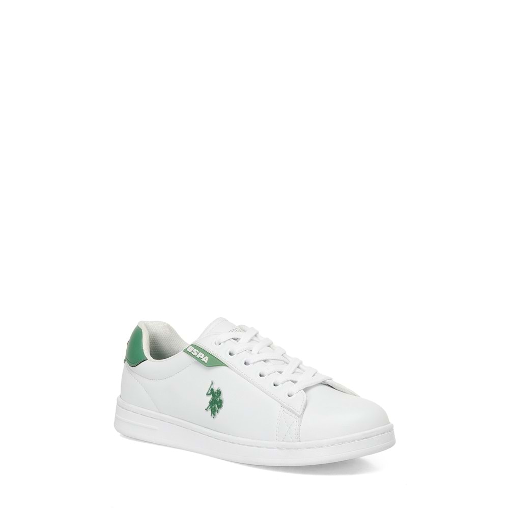 U.S. POLO ASSN. COSTA WMN 4PR KADIN SNEAKER - BEYAZ-YEŞİL - 37