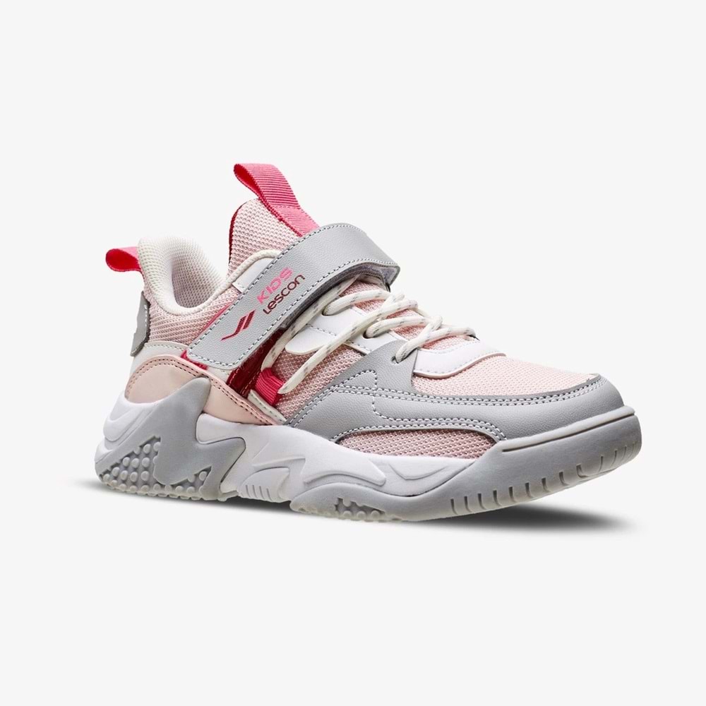 LESCON STRAP ÇOCUK SPOR AYAKKABI - PUDRA - 32